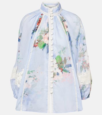 Everley floral blouse | Zimmermann