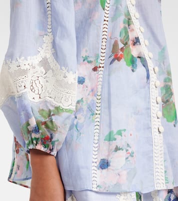 Everley floral blouse | Zimmermann