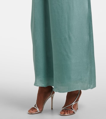 One-Shoulder-Maxikleid Sonia aus Satin | Staud