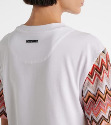 Camiseta de algodón bordada | Missoni