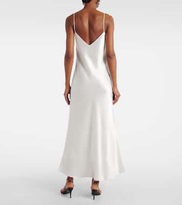 Robe en satin | Galvan