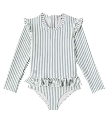 Sille ruffled seersucker swimsuit | Liewood