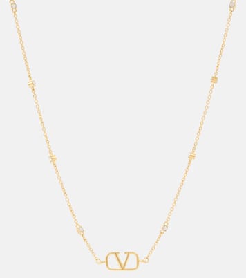 Collar VLogo Signature con adornos | Valentino