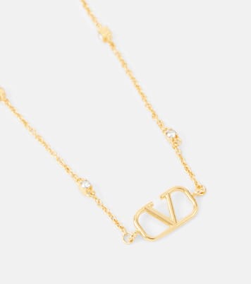 Collar VLogo Signature con adornos | Valentino
