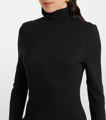 Ruched silk-blend minidress | Magda Butrym