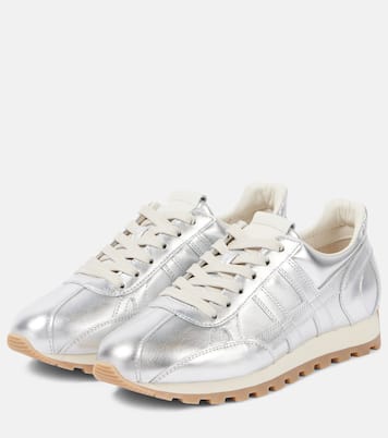 Sneakers 86er in pelle metallizzata | Hogan
