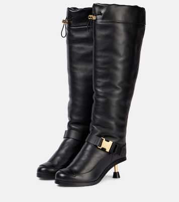 Botas altas de piel | Sacai