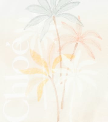 Top in cotone con stampa | Chloé Kids