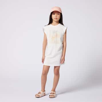 Top in cotone con stampa | Chloé Kids