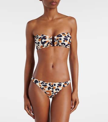 Nautile leopard-print bikini bottoms | Eres