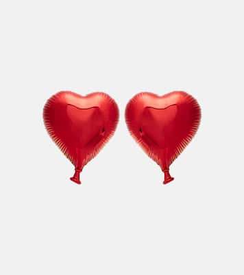 Heart Balloon clip-on earrings | Oscar de la Renta