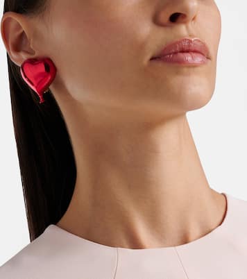 Heart Balloon clip-on earrings | Oscar de la Renta