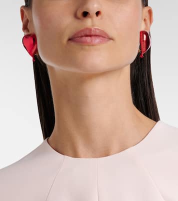 Heart Balloon clip-on earrings | Oscar de la Renta