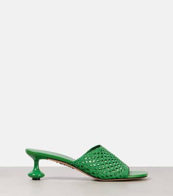 Mules Paula's Ibiza Toy en cuir | Loewe