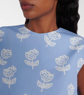 Top de algodón floral | Marni