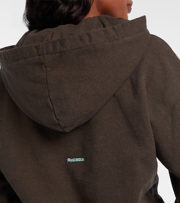 Cotton jersey hoodie | JW Anderson