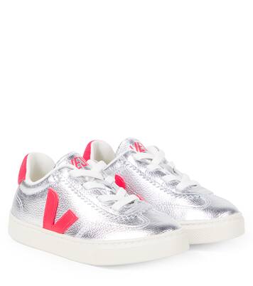 Volley metallic leather sneakers | Veja Kids