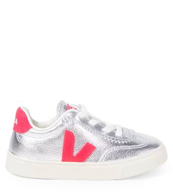 Volley metallic leather sneakers | Veja Kids