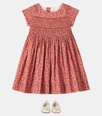 Duchesse floral smocked dress | Bonpoint