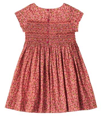 Duchesse floral smocked dress | Bonpoint
