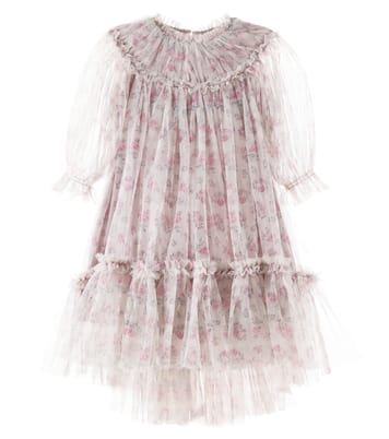 Marisol floral tulle dress | C'era Una Volta