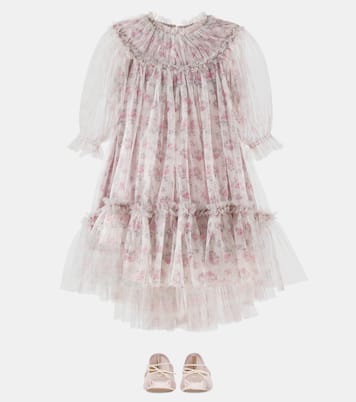 Marisol floral tulle dress | C'era Una Volta