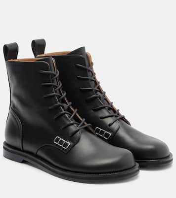 Leather lace-up boots | JW Anderson