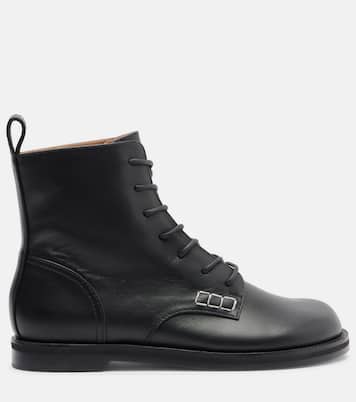 Leather lace-up boots | JW Anderson