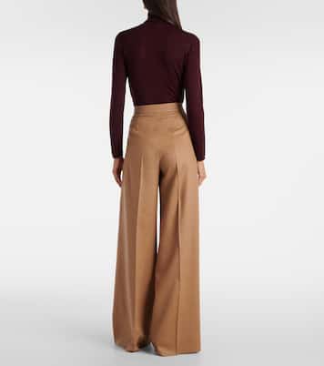 Weite Hose Ori aus Kamelhaar | Max Mara