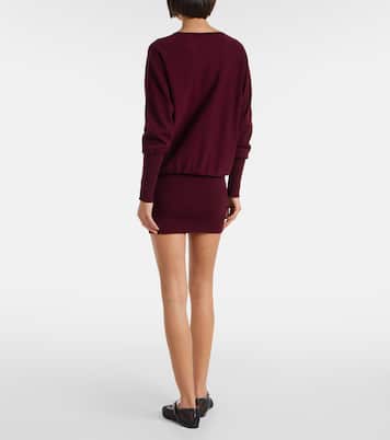 Wool and cashmere sweater dress | Jardin des Orangers