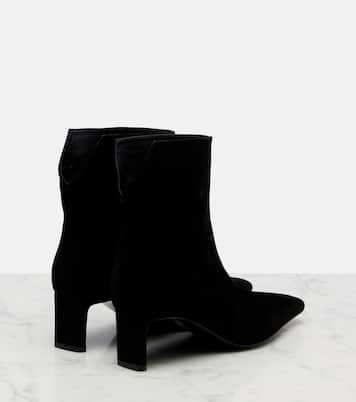 Ona 55 suede ankle boots | Khaite