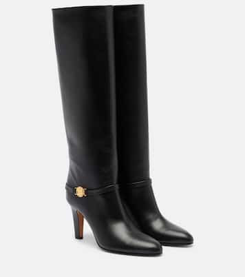 Eve leather knee-high boots | Chloé