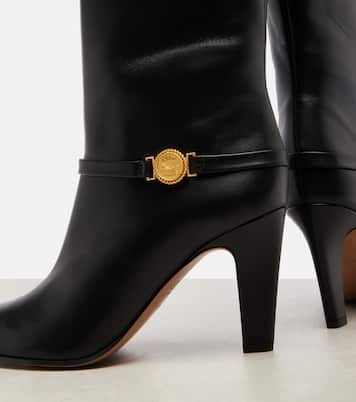 Eve leather knee-high boots | Chloé