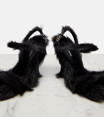 105 shearling sandals | Dolce&Gabbana