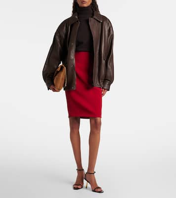 Cassandra绒面革单肩包 | Saint Laurent