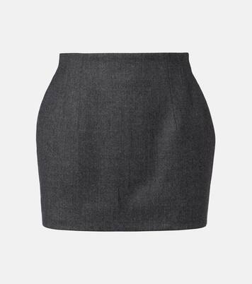Wool miniskirt | Wardrobe.NYC