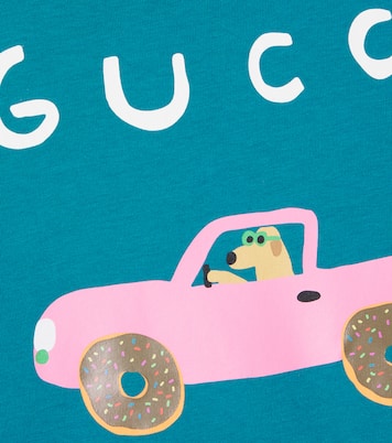 x Euan Roberts printed jersey T-shirt | Gucci Kids