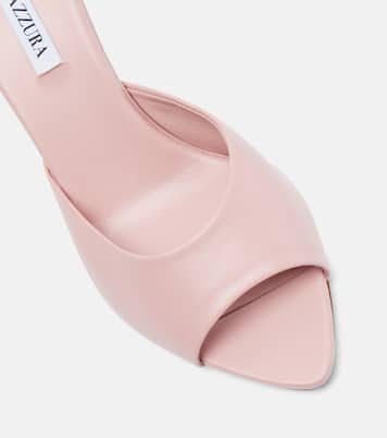 Bisous 65 leather mules | Aquazzura