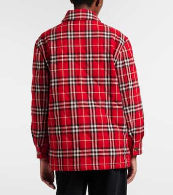 Chaqueta acolchada Burberry Check de lana | Burberry