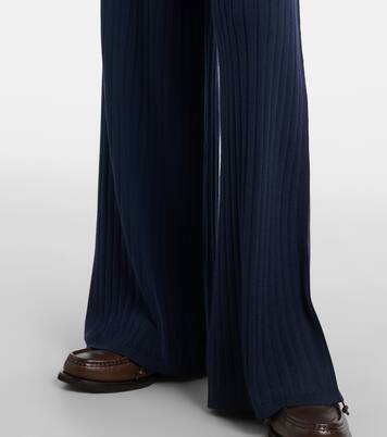 Weite Hose aus Wolle und Kaschmir | Brunello Cucinelli