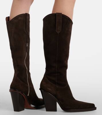 Vegas 100 suede cowboy boots | Paris Texas