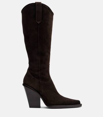 Vegas 100 suede cowboy boots | Paris Texas