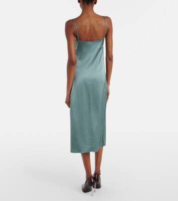 Slipdress aus Satin mit Spitze | Acne Studios