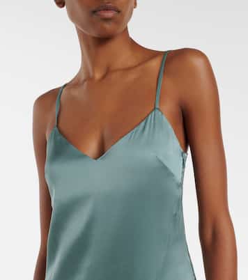 Slipdress aus Satin mit Spitze | Acne Studios