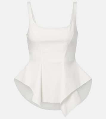 Loa cotton poplin top | Khaite