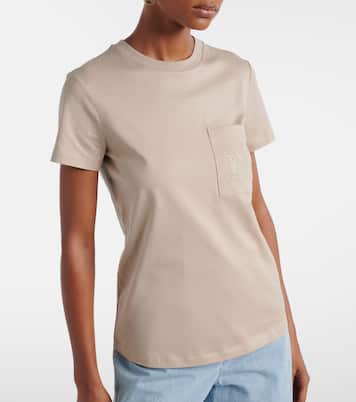 Embroidered cotton top | Max Mara