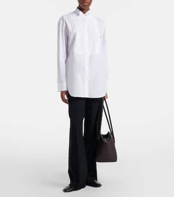 Terrasse Medium leather shoulder bag | The Row