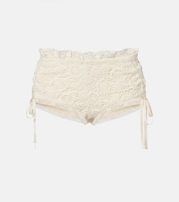 Yeliz crochet cotton micro shorts | Isabel Marant