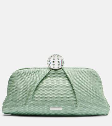 Tequila embellished clutch | Aquazzura