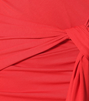 Tab stretch-cotton minidress | Balenciaga
